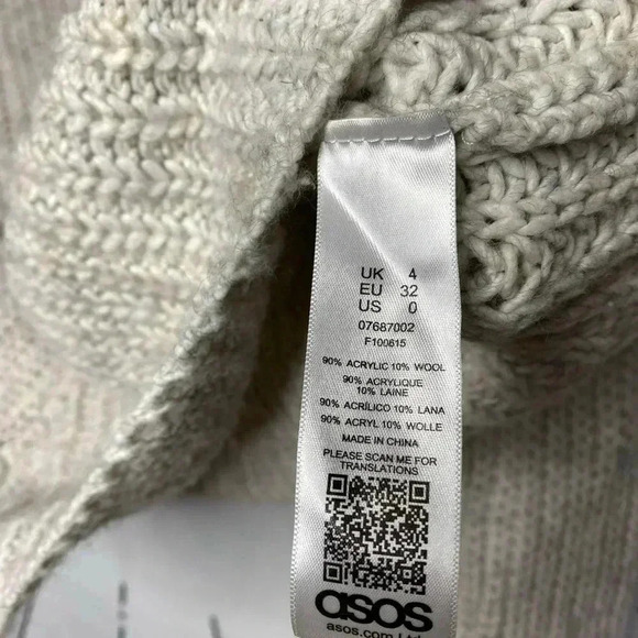 ASOS DESIGN roll neck sweater in moving rib stitch - Picture 5 of 6